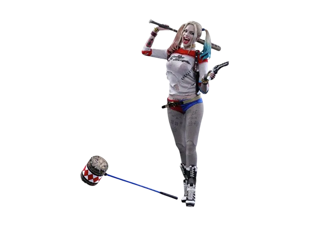Hot Toys "Movie Masterpiece" -Suicide Squad- 1/6 Scale Fully Poseable Figure: Harley Quinn [With Bonus Accessory]