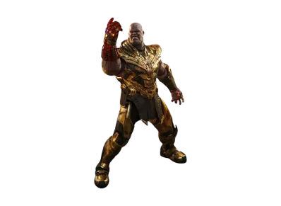 Hot Toys "Movie Masterpiece" -Avengers: Endgame- 1/6 Scale Fully Poseable Figure: Thanos (Battle Damaged Version)