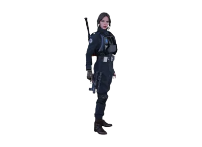 Hot Toys "Movie Masterpiece" -Rogue One: A Star Wars Story- 1/6 Scale Fully Poseable Figure: Jyn Erso (Imperial Disguise Version)