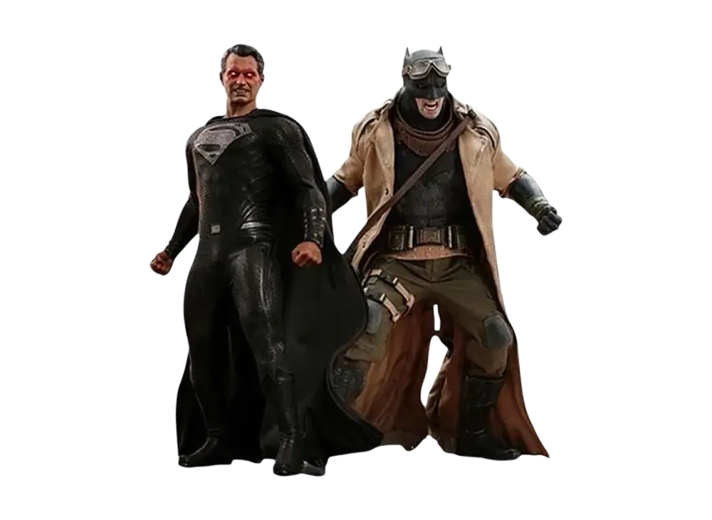 Hot Toys "Television Masterpiece" -Zack Snyder's Justice League- 1/6 Scale Fully Poseable Figure: Knightmare Batman & Superman Set