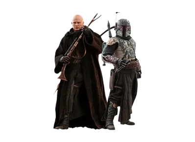 Hot Toys "Television Masterpiece" -The Mandalorian- 1/6 Scale Fully Poseable Figure: Boba Fett Set (Deluxe Version)