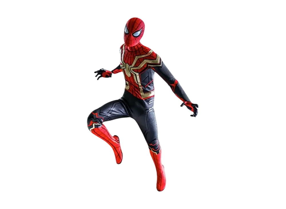 Hot Toys "Movie Masterpiece" -Spider-Man: No Way Home- 1/6 Scale Fully Poseable Figure: Spider-Man (Integrated Suit Version)