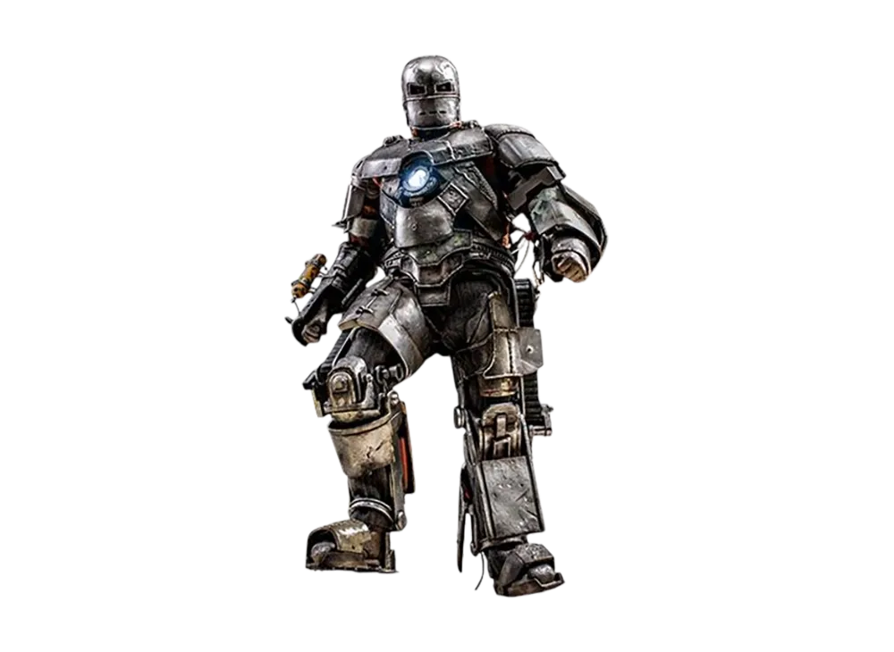 Hot Toys "Movie Masterpiece Diecast" -Iron Man- 1/6 Scale Fully Poseable Figure: Mark 1