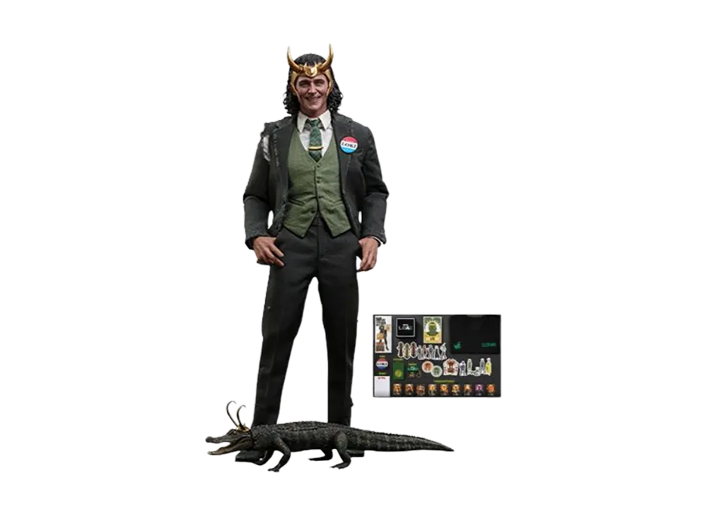 Hot Toys "Television Masterpiece" -Loki- 1/6 Scale Fully Poseable Figure: President Loki [Premium Collector's Edition]