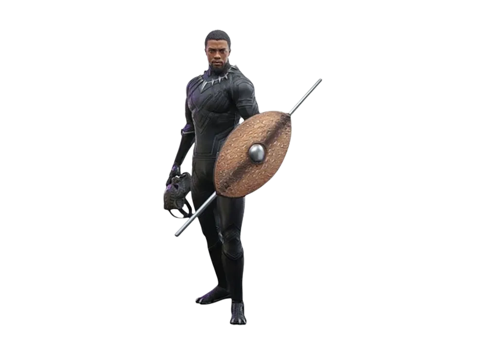 Hot Toys "Movie Masterpiece" -Black Panther Legacy- 1/6 Scale Fully Poseable Figure: Black Panther (Original Suit)