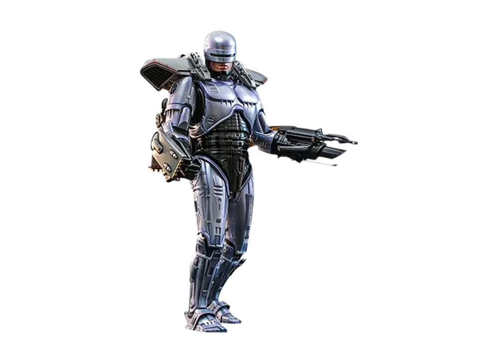 Hot Toys "Movie Masterpiece Diecast" -Robocop 3- 1/6 Scale Fully Poseable Figure: Robocop