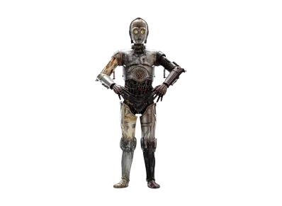 Hot Toys "Movie Masterpiece Diecast" -Star Wars / Episode II Attack of the Clones- 1/6 Scale Fully Poseable Figure: C-3PO