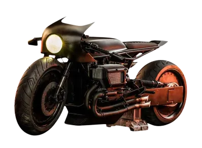 Hot Toys "Movie Masterpiece" -The Batman- 1/6 Scale Vehicle: Batcycle