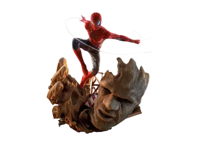 Hot Toys "Movie Masterpiece" -Spider-Man: No Way Home- 1/6 Scale Fully Poseable Figure: Friendly Neighborhood Spider-Man (Deluxe Version)