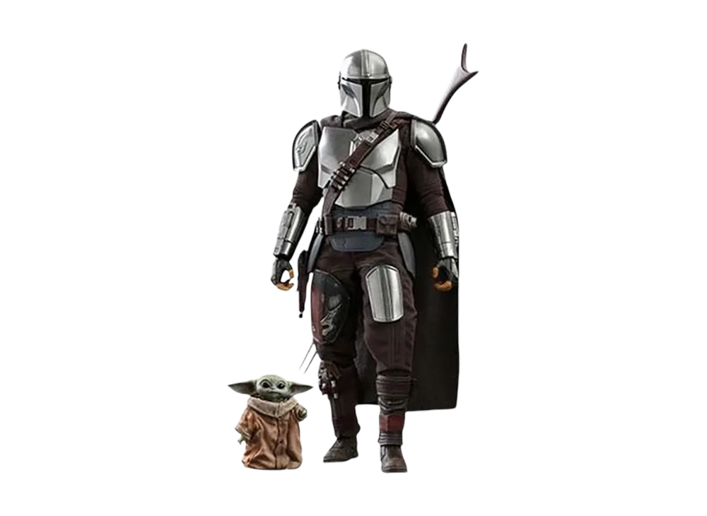 Hot Toys "Television Masterpiece" -The Mandalorian- 1/6 Scale Fully Poseable Figure: Mandalorian & The Child Set