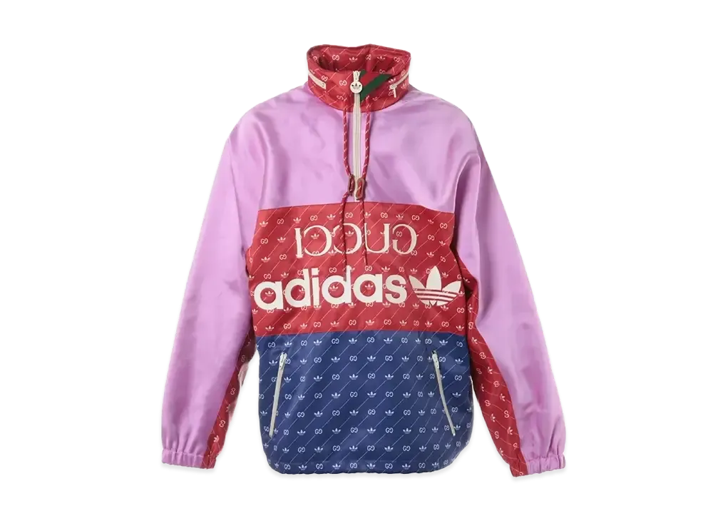 GUCCI x adidas Acetate Jacket "Pink/Blue/Red"