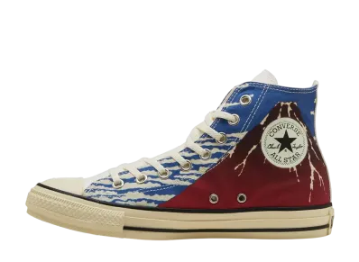 Converse All Star Ukiyo-e Print Hi "Fine Wind, Clear Morning/Red Fuji" (ABC-MART Exclusive)