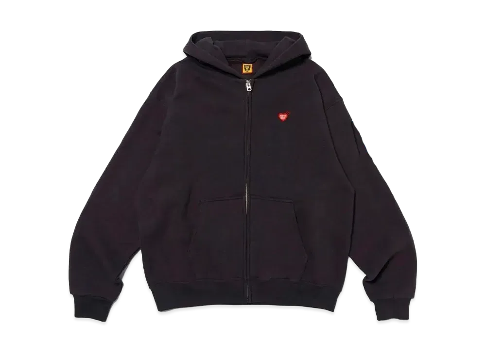 HUMAN MADE Zip Up Hoodie (24AW) "Black"