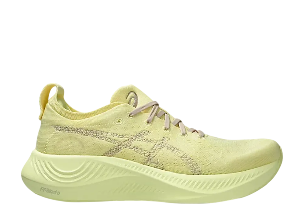 アシックス ニンバス ミライ "ハドルイエロー/ミネラルベージュ"