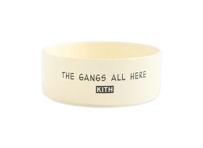 Kith x Peanuts Snoopy Dog Bowl "Sandrift"