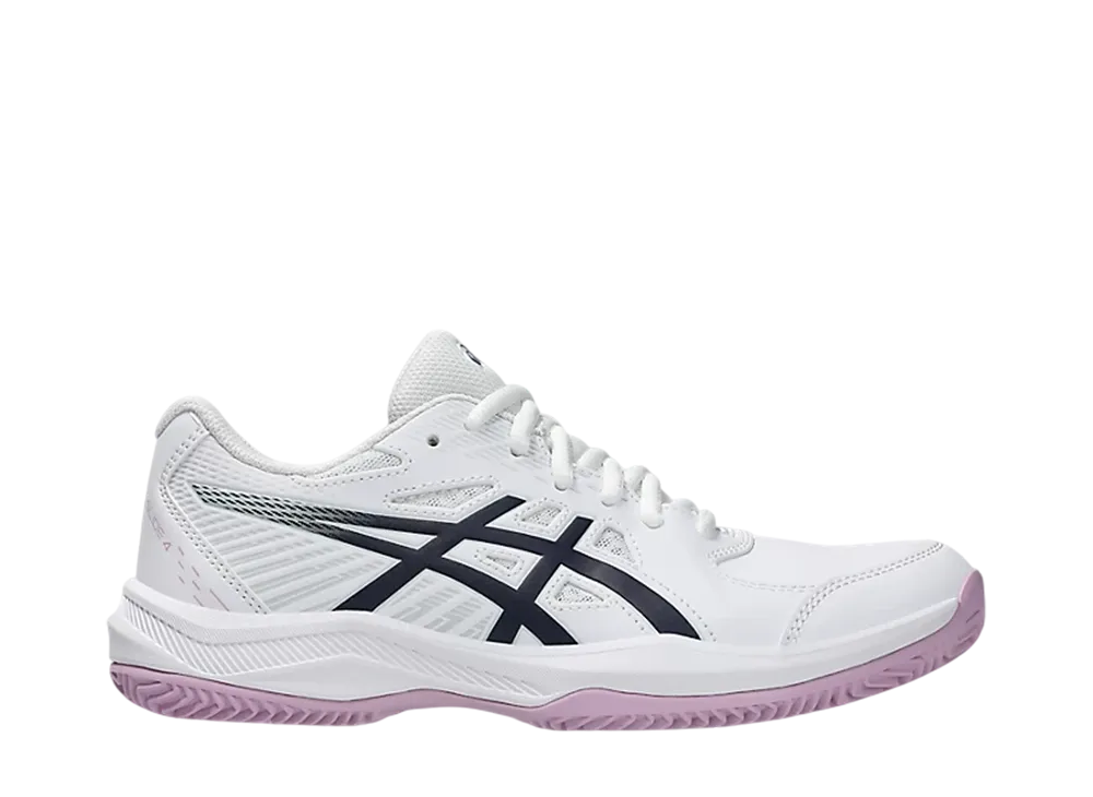 アシックス ウィメンズ コートスライド4 CLAY/OC "ホワイト/インディゴフォグ"