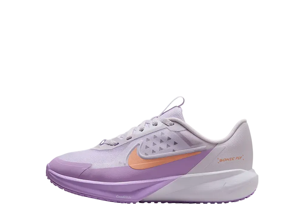 ナイキ GS ソニックフライ "ベアリーグレープ/ホワイト/バイオレットスター/アプリコットアゲート" (キッズ)