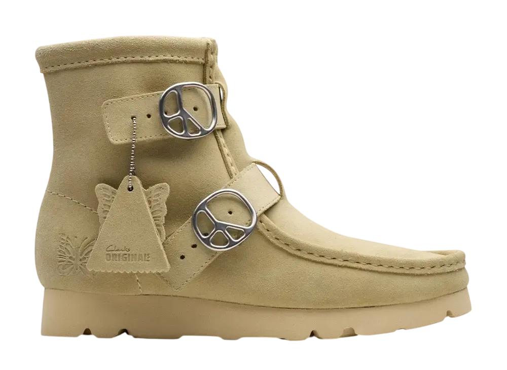 NEEDLES × Clarks Walla Strap Hi "Maple Suede"