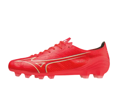 ミズノ アルファ プロ "フェアリーコーラル/ホワイト/ボルト"