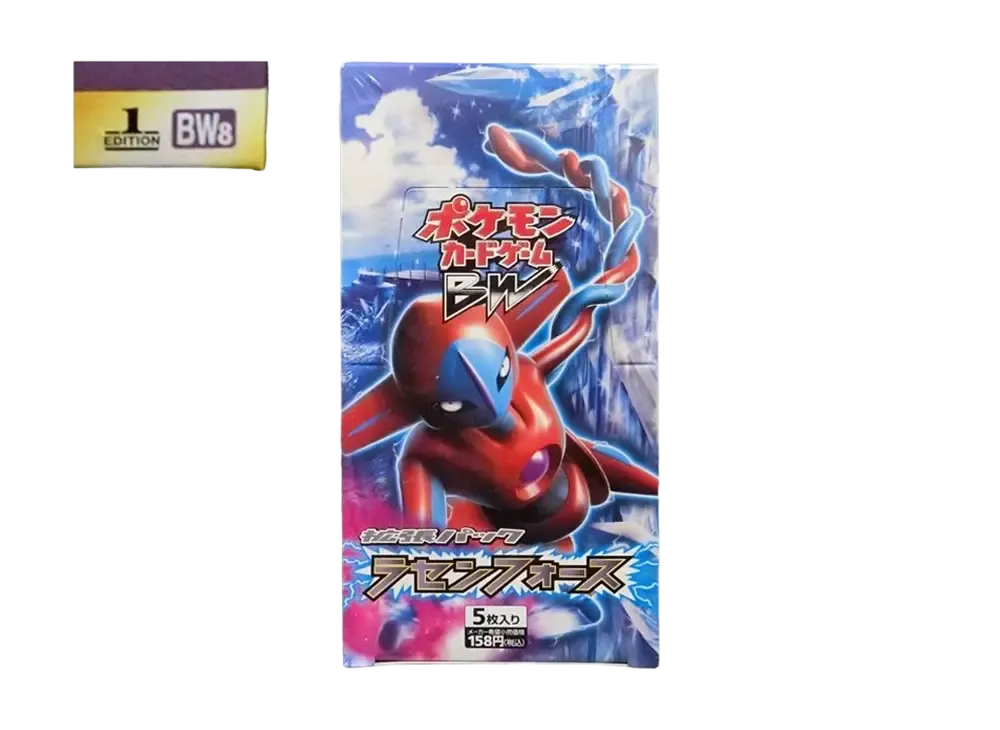 ポケモンカードゲーム ブラック&ホワイト 拡張パック ラセンフォース 1ED ボックス