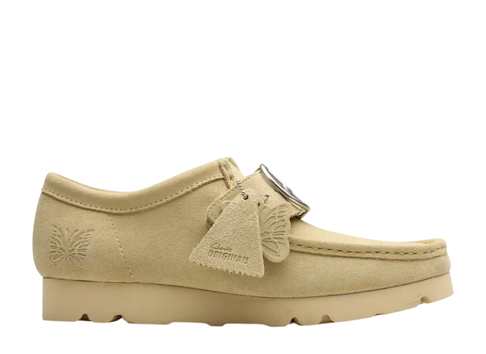 NEEDLES × Clarks Walla Strap Low "Maple Suede"