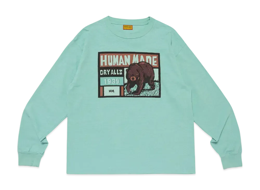 HUMAN MADE Graphic L/S T-Shirt "Green"