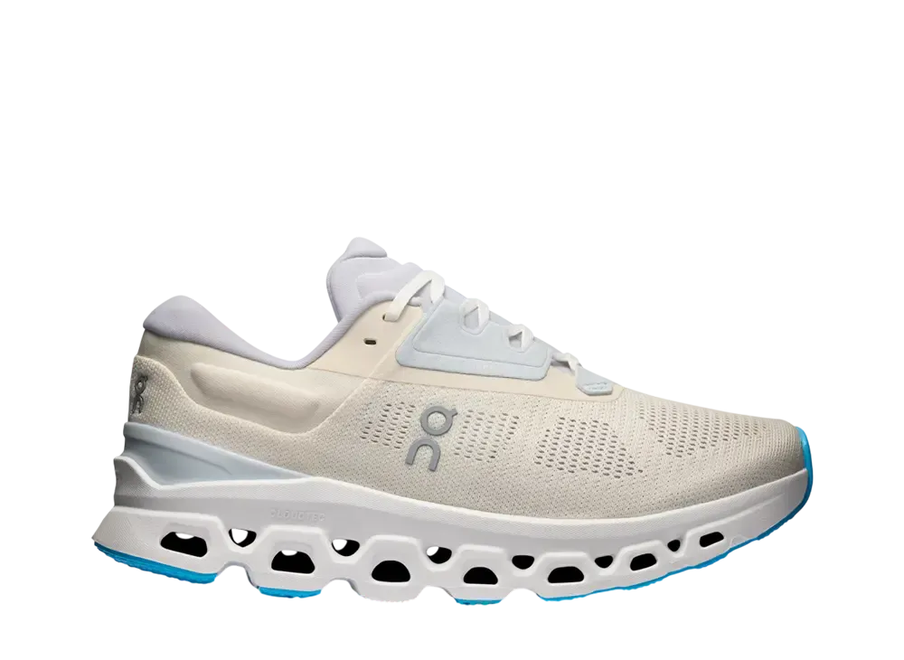 On Women's Cloudstratus "Cream/Arctic"