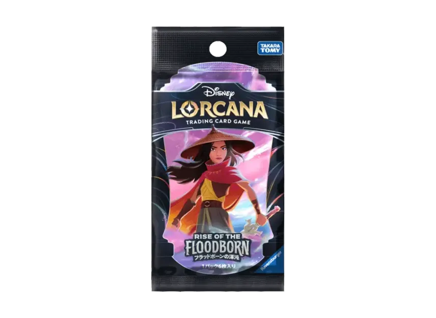 lorcana rise of the floodborn booster box Disney Lorcana: Rise of the Floodborn Sleeved Booster Pack - Rise of the Floodborn - Disney Lorcana