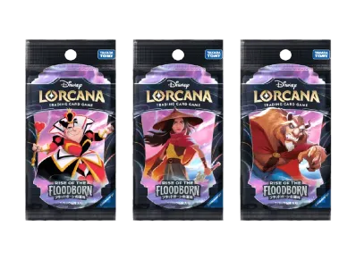 ディズニー ロルカナ「フラッドボーンの渾沌」 ブースターパック 3種セット 【日本語版】