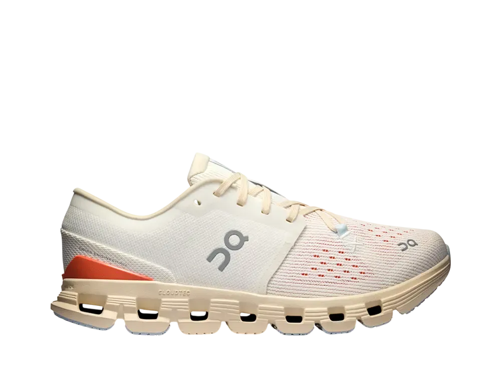 オン ウィメンズ クラウドエックス4 "アイボリー/サーモン"