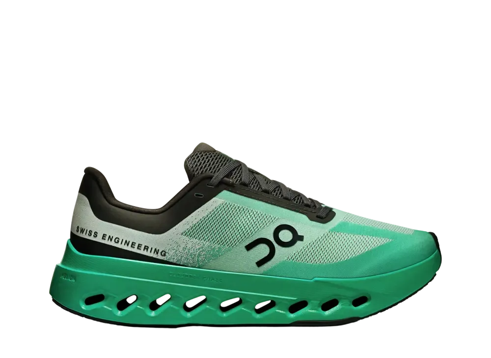 On Women's Cloudsurfer Next "Mint/Black"