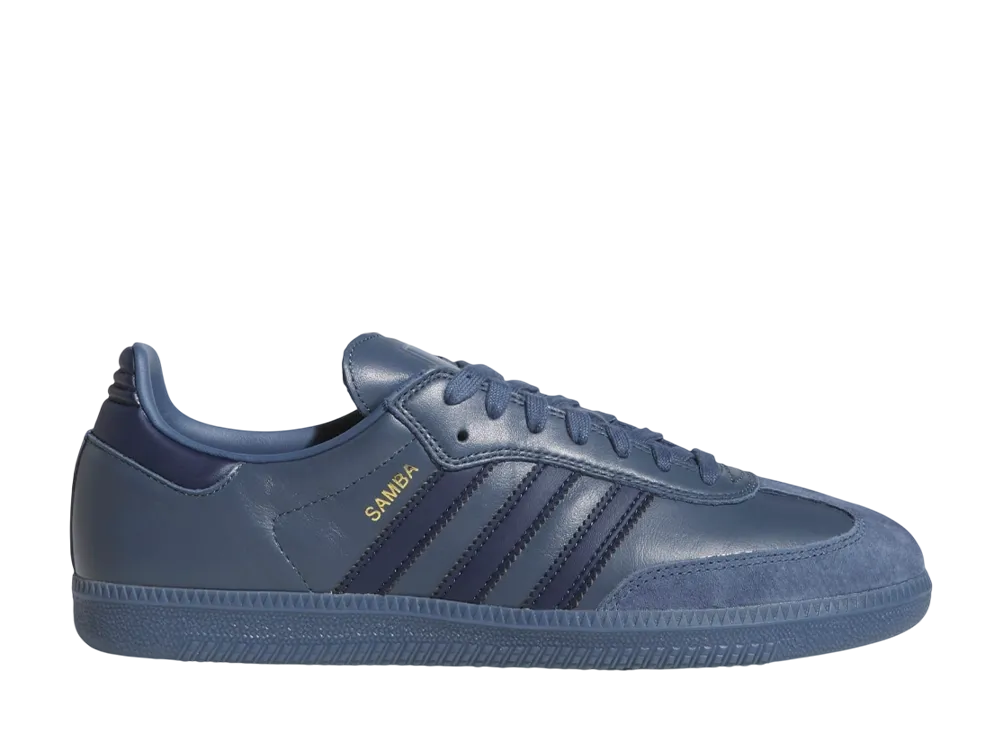 adidas Samba ADV "Preloved Ink/Gold Metallic"