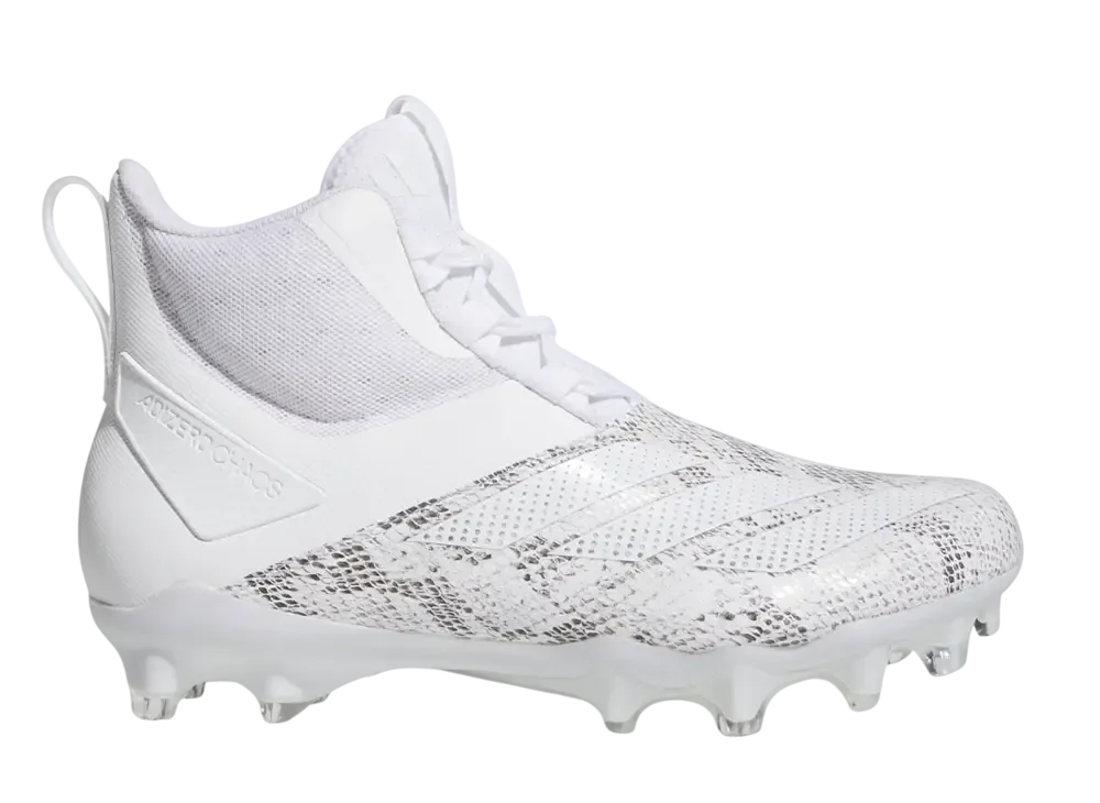 アディダス アディゼロ カオス DSG SMU フットボール ラインマン スパイク "クラウドホワイト"