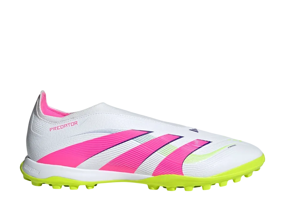 アディダス プレデター リーグ レースレス TF "クラウドホワイト/ルシッドピンク/ルシッドレモン"