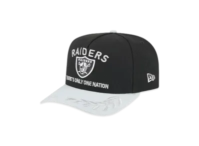 NEW ERA 9Fifty A-Frame NFL Draft 2025 Las Vegas Raiders "Black/Gray"
