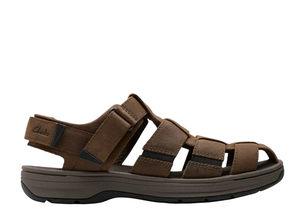 クラークス ソルトウェイコーヴ "ダークブラウンレザー"