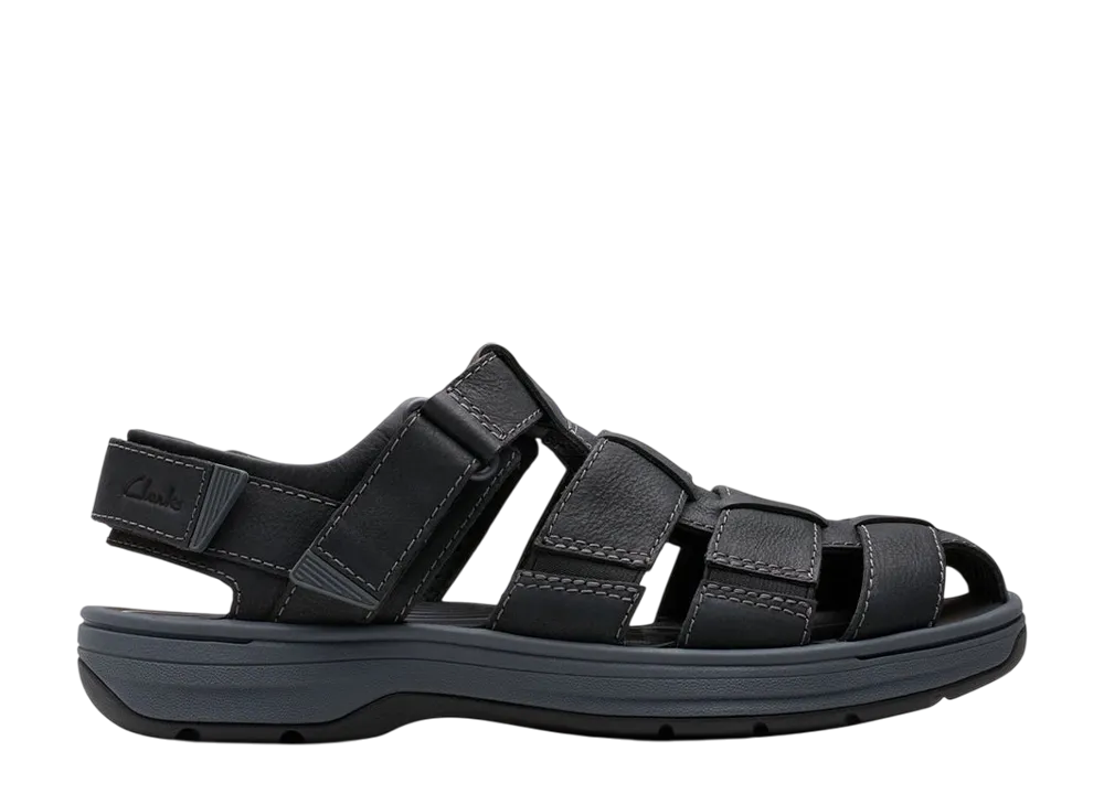 クラークス ソルトウェイコーヴ "ブラックレザー"