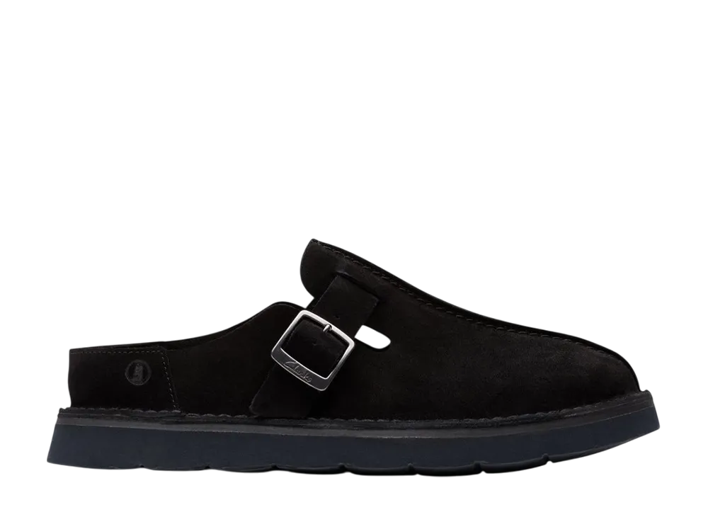 クラークス ソルスブリーミュール "ブラックスウェード"