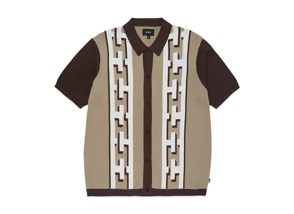 HUF Pillar Knit Sweater "Brown"