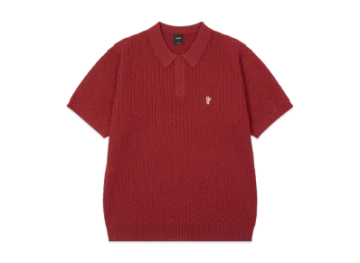 HUF 1984 Knit Polo "Cayenne"