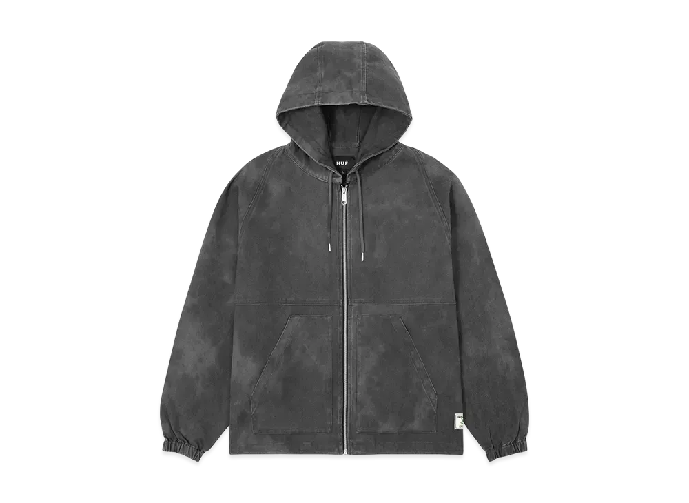 HUF Garden Center Pigment Dyed Canvas Jacket "Black"