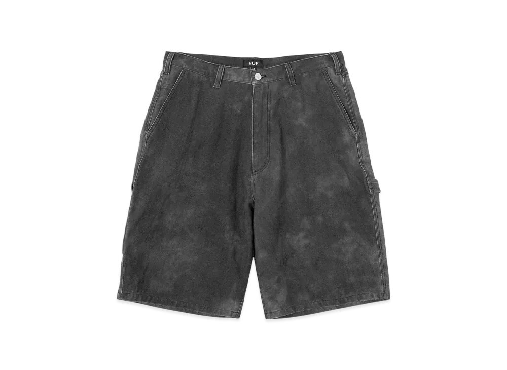 HUF Garden Center Pigment Dyed Work Short "Black"