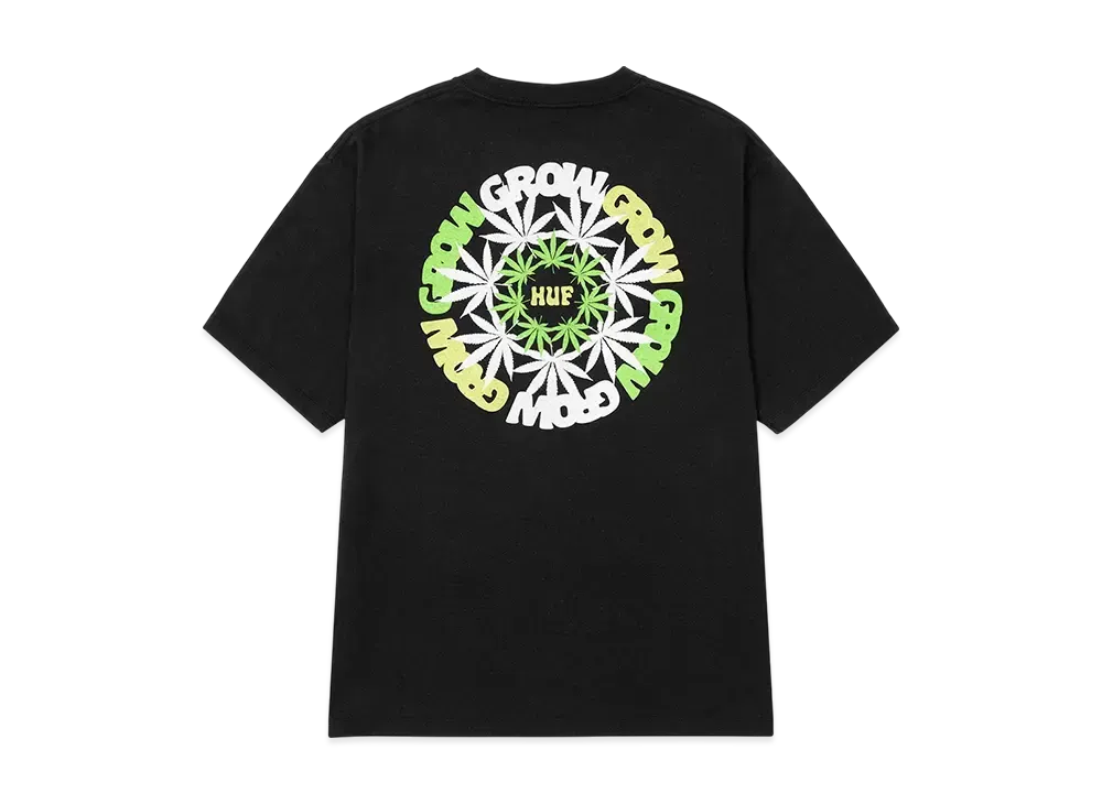 HUF Garden Center Bloom Tee "Black"