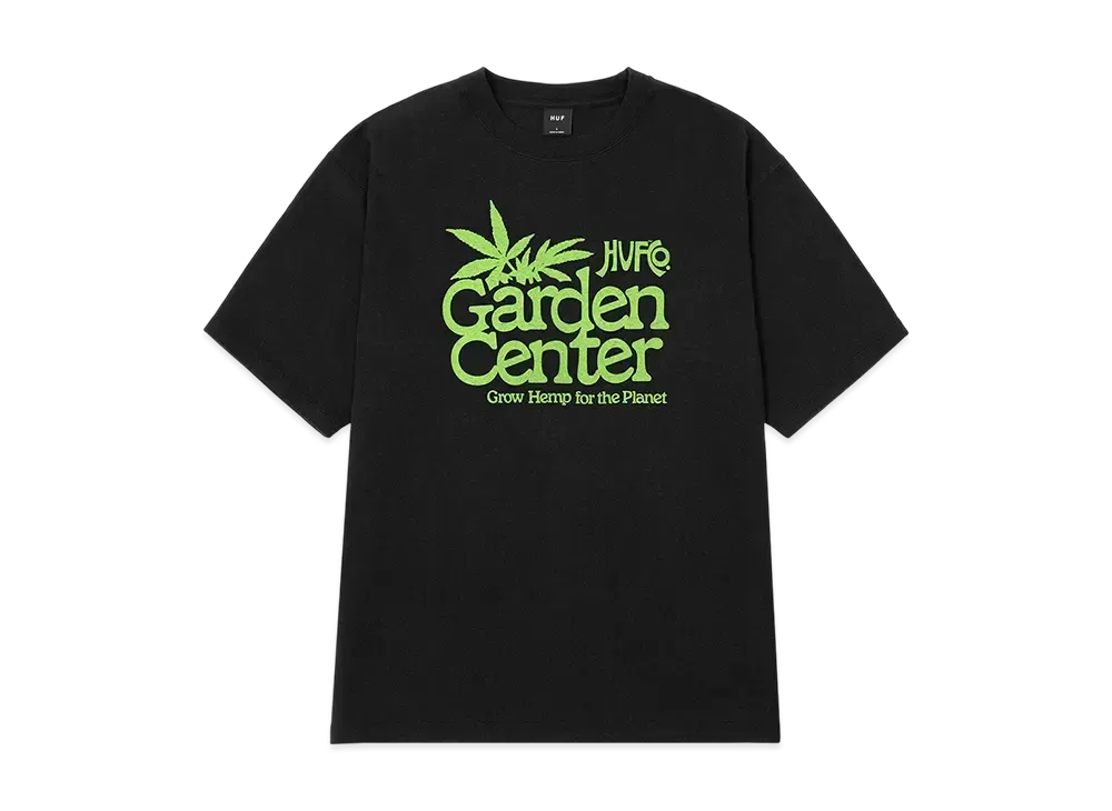 HUF Garden Center Tee "Black"