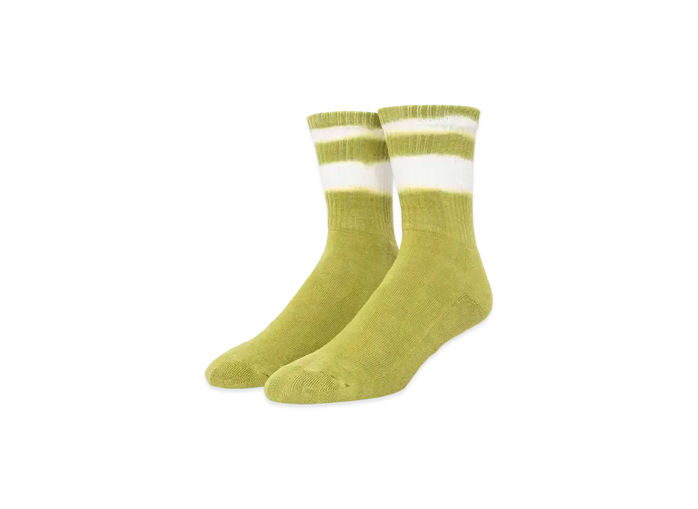 HUF Garden Center Hemp Dyed Socks "Moss"