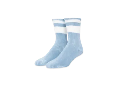 HUF Garden Center Hemp Dyed Socks "Ice Blue"