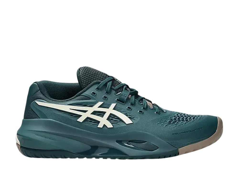 アシックス ゲルレゾリューション10 "サクソングリーン/バーチ" (オールコート)