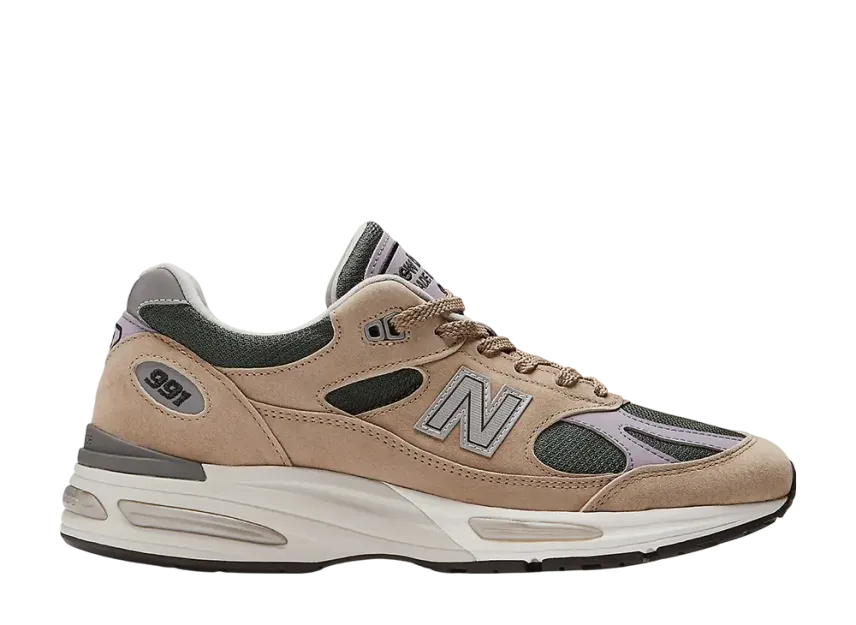 ニューバランス 991V2 メイド イン UK "グレー/グリーン"
