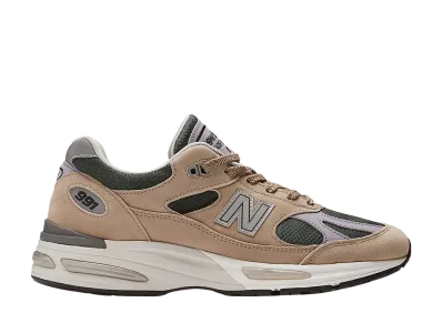 New Balance 991V2 Made in UK "Grey/Green"