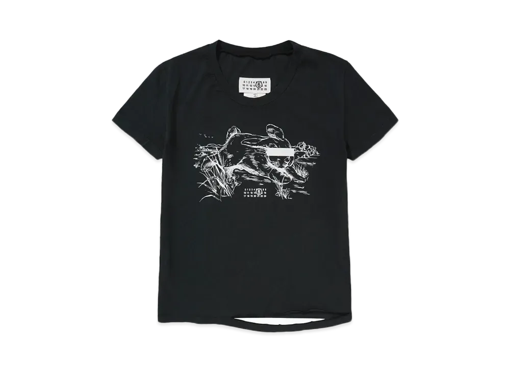 MM6 Maison Margiela T-Shirt "Washed Black"